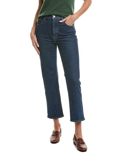Frame The Ruler Written Crop Jean In Blue