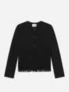 Frame The Saddle Jacket In Black