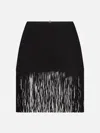 Frame The Saddle Skirt In Black