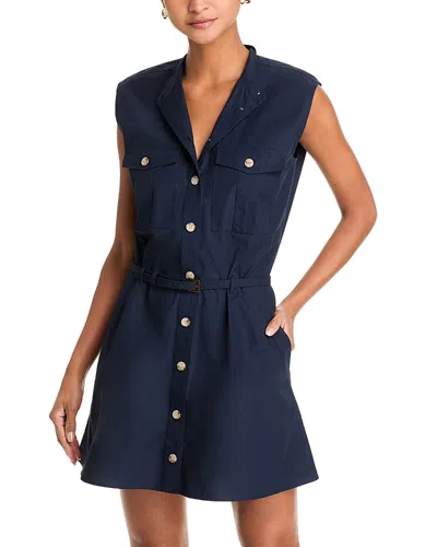 Frame The Safari Dress In Navy