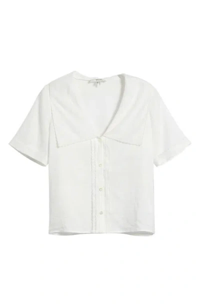 Frame The Sailor Button-up Top In White