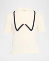 Frame The Sailor Sweater In White