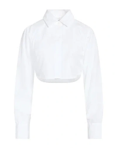 Frame The Saturday Shirt Woman Shirt White Size L Cotton