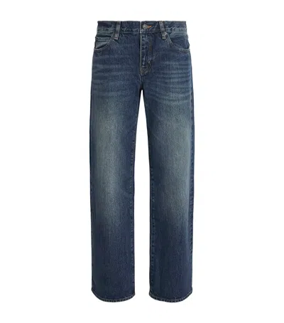 Frame The Saturday Straight Jeans In Blue