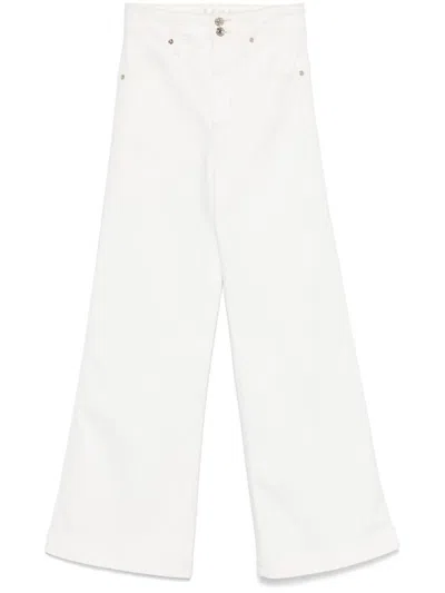 FRAME THE SEAMED WIDE JEANS