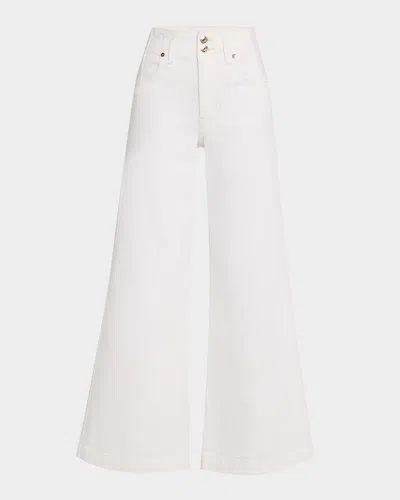 FRAME THE SEAMED WIDE TROUSER JEANS