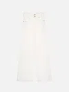 Frame The Seamed Wide Trouser Jeans In White