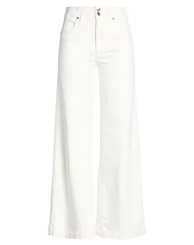 Frame High Rise Le Palazzo Crop Jean In Au Natural Clean Raw After In White