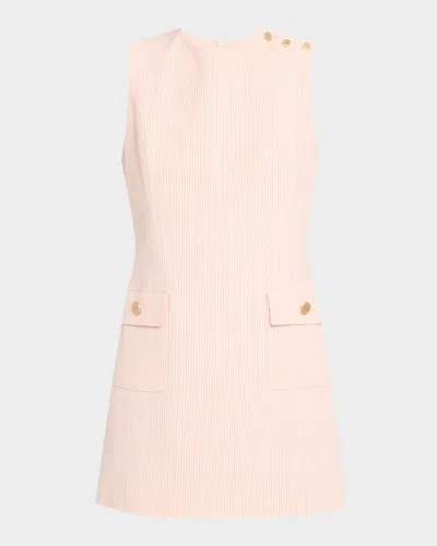 FRAME THE SEERSUCKER MINI DRESS