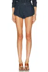 Frame The Shell Short In Blue