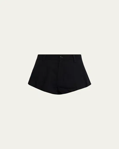 Frame The Shell Shorts In Black