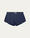 Frame The Shell Shorts In Blue