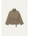 Frame The Short Field Jacket In Neutral