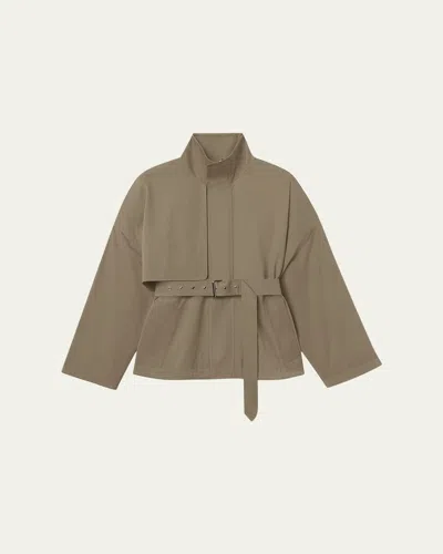 Frame The Short Field Jacket In Green