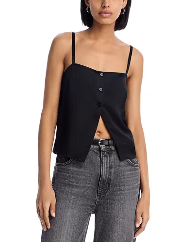 FRAME THE SILK BUTTON CAMI TOP
