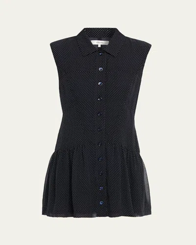 Frame The Silk Day Dress In Multi