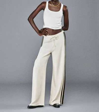 Frame The Silk Pajama Pant In Alabaster Multi