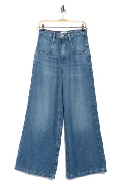 Frame The Skater High Waist Wide Leg Jeans In Rochester
