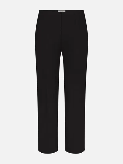 Frame The Sleek Trouser Pants In Black