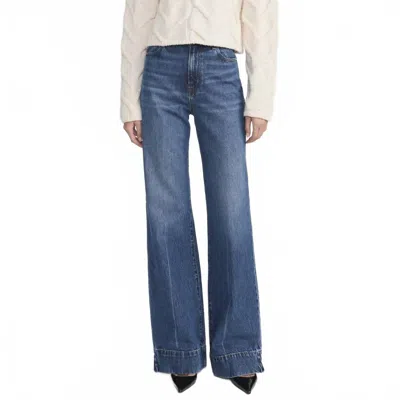 Frame The Slice Flare Jeans In Headliner In Blue