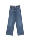 Frame Women's Slice Flared Jeans In Blue