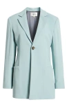 Frame The Slim Blazer In Robins Egg Blue