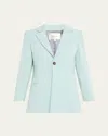 Frame The Slim Blazer In Robins Egg Blue