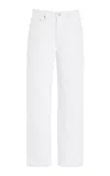 FRAME THE SLOUCHY RIGID LOW-RISE STRAIGHT-LEG JEANS