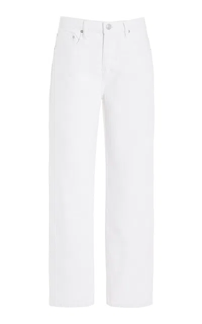 FRAME THE SLOUCHY RIGID LOW-RISE STRAIGHT-LEG JEANS