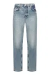 Frame The Slouchy Straight Jeans In Navy