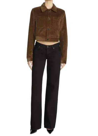 Frame The Small Corduroy Jacket In Hazelnut In Brown