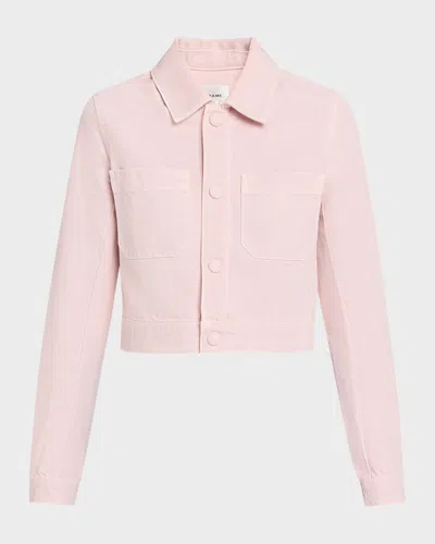 Frame The Small Denim Jacket In Taffy
