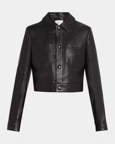 FRAME THE SMALL LEATHER JACKET