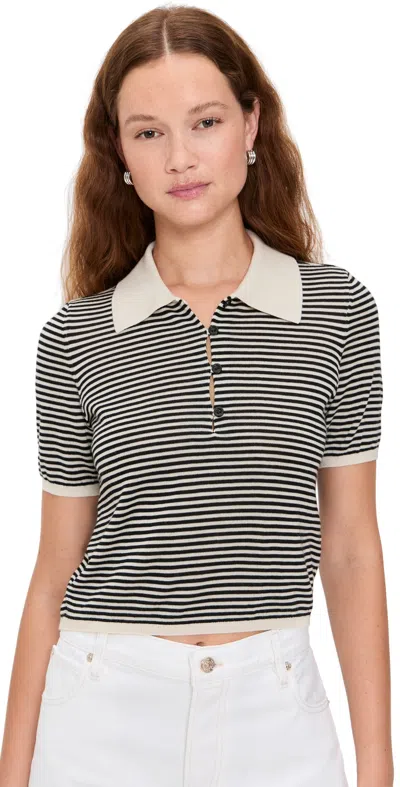 FRAME THE SMART POLO CREAM MULTI