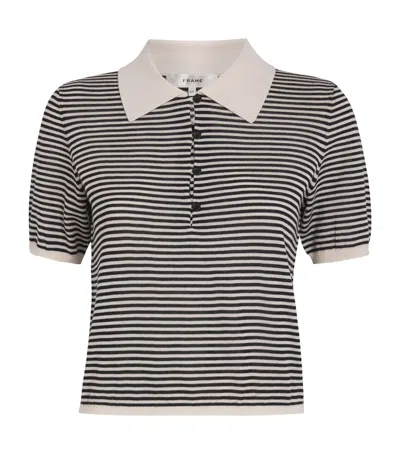 FRAME THE SMART POLO TOP