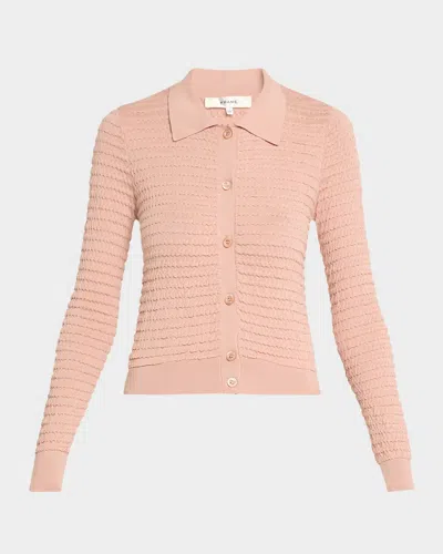 Frame The Smocked Cardigan