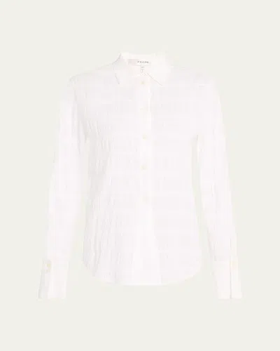 FRAME THE SMOCKED SHIRT
