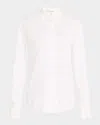 Frame The Smocked Shirt In White