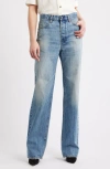 Frame The Stack Straight Leg Jeans In Blue