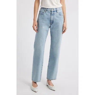 Frame The Staple High Waist Straight Leg Jeans In Outlaw