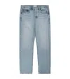 Frame The Straight Stonewashed Jeans In Blue