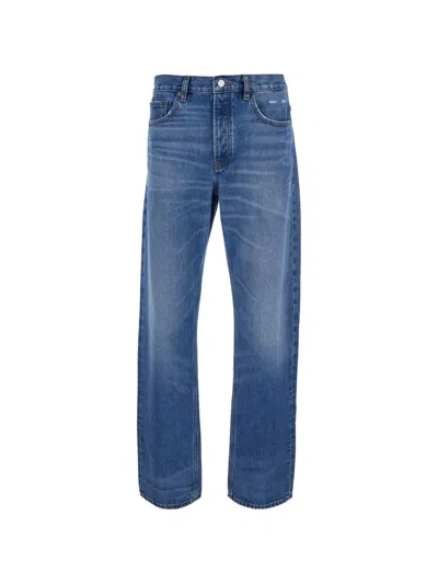 Frame The Straight Jeans In Blue