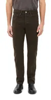 Frame The Straight Jeans Dark Chocolate In Dark Chocolate