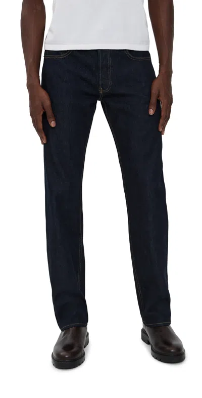 Frame The Straight Jeans Rinse In Blue