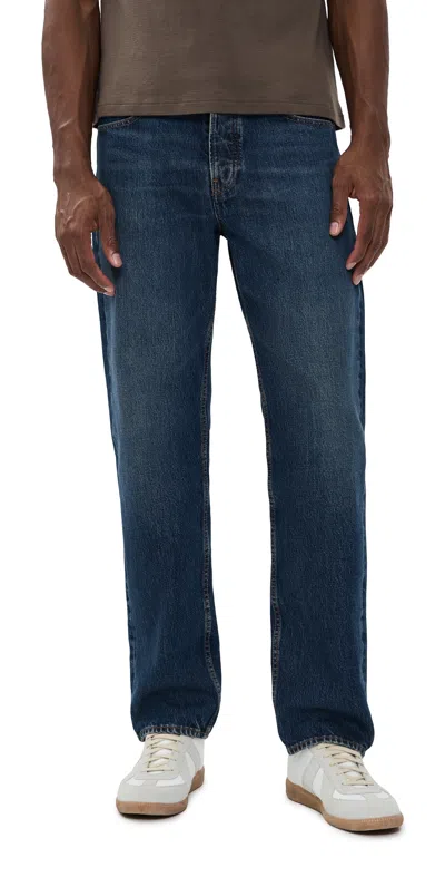 Frame The Straight Jeans Strike In Blue