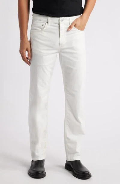 Frame The Straight Leg Jeans In Off White