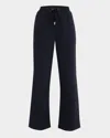 Frame The Straight Leg Sweatpants In Dark Navy