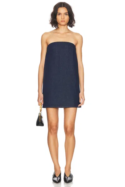 FRAME THE STRAPLESS MINI DRESS