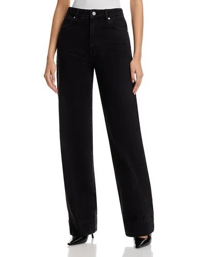 Frame The Streamline High Rise Straight Leg Jeans In Sutro