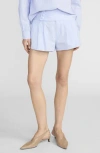 Frame The Stripe Harbor Shorts In Venice Blue Multi